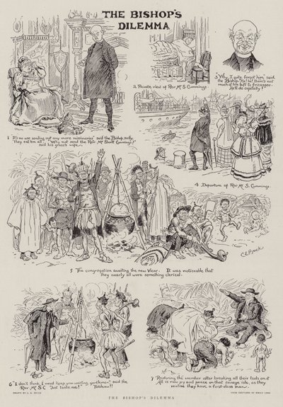 El dilema del obispo de Charles Edmund Brock